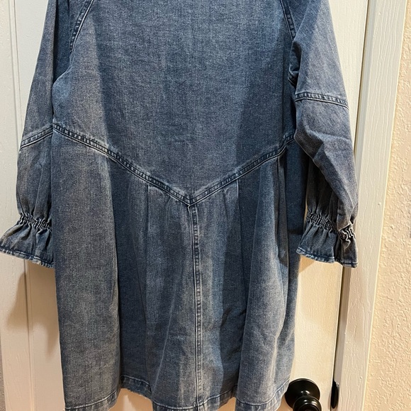 Blueb Boutique Collection Denim Shirt Dress - Picture 5 of 6